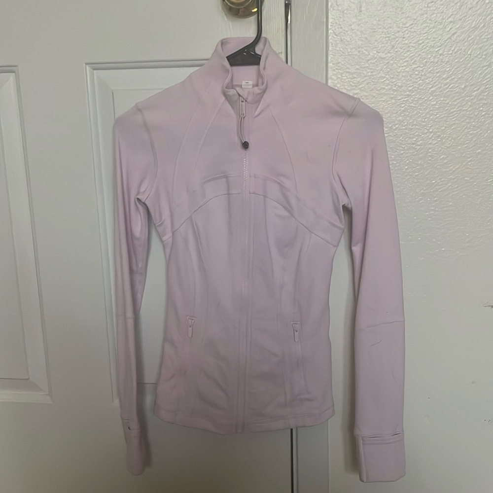 lululemon light pink define jacket very lightly used 🩷🩷
